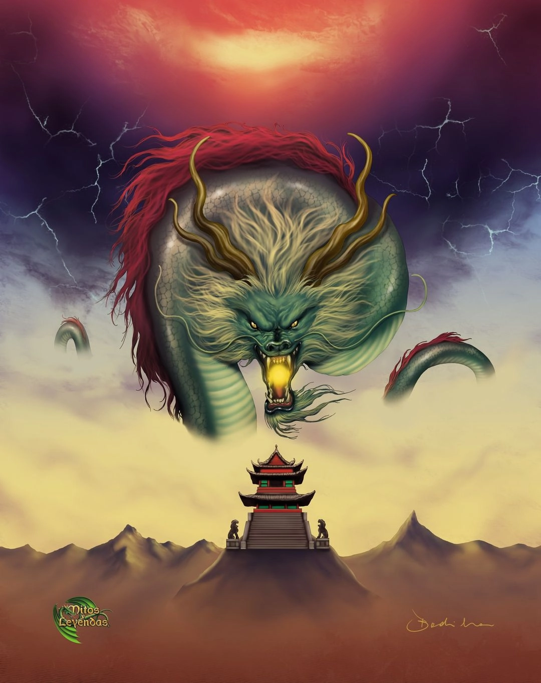 Ilustración de la baraja Xian Xian Xiaaaaan